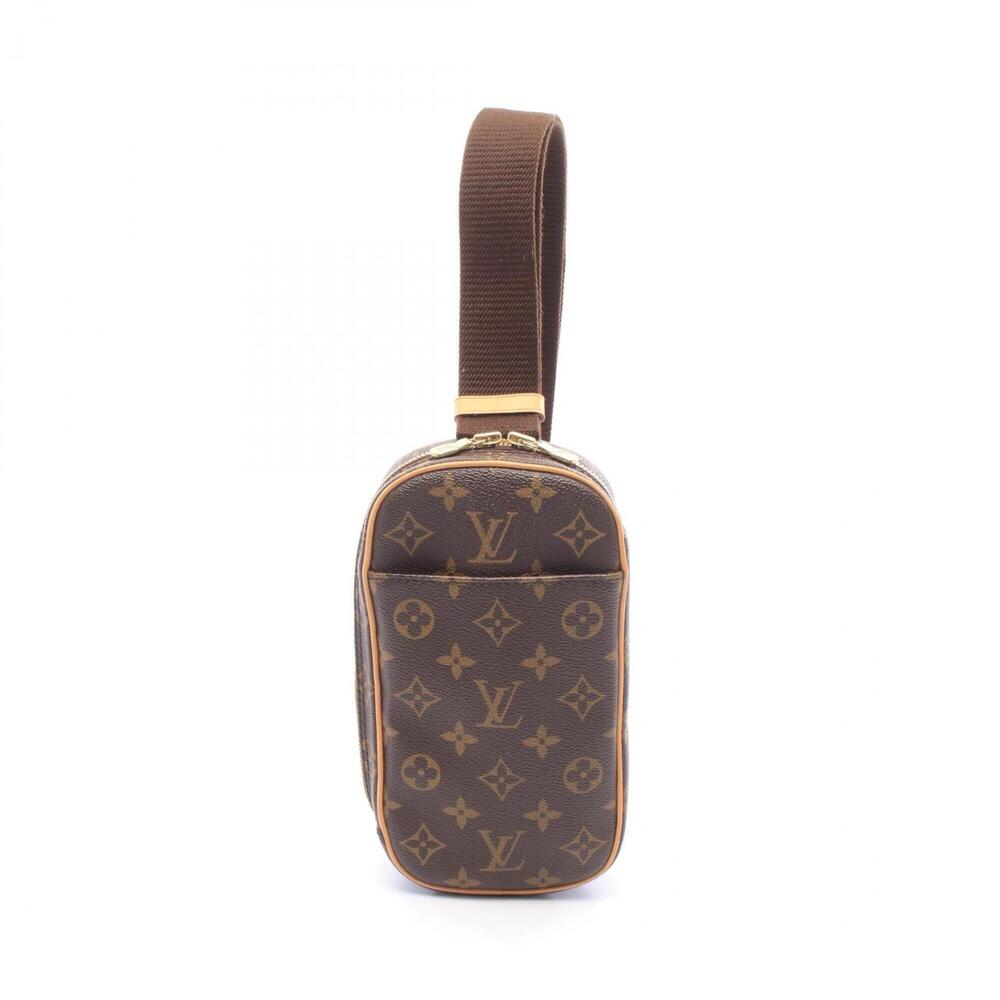 Louis Vuitton Pochette Gange Waist Bag, Body Handbag, Coated Canvas, Leather,...